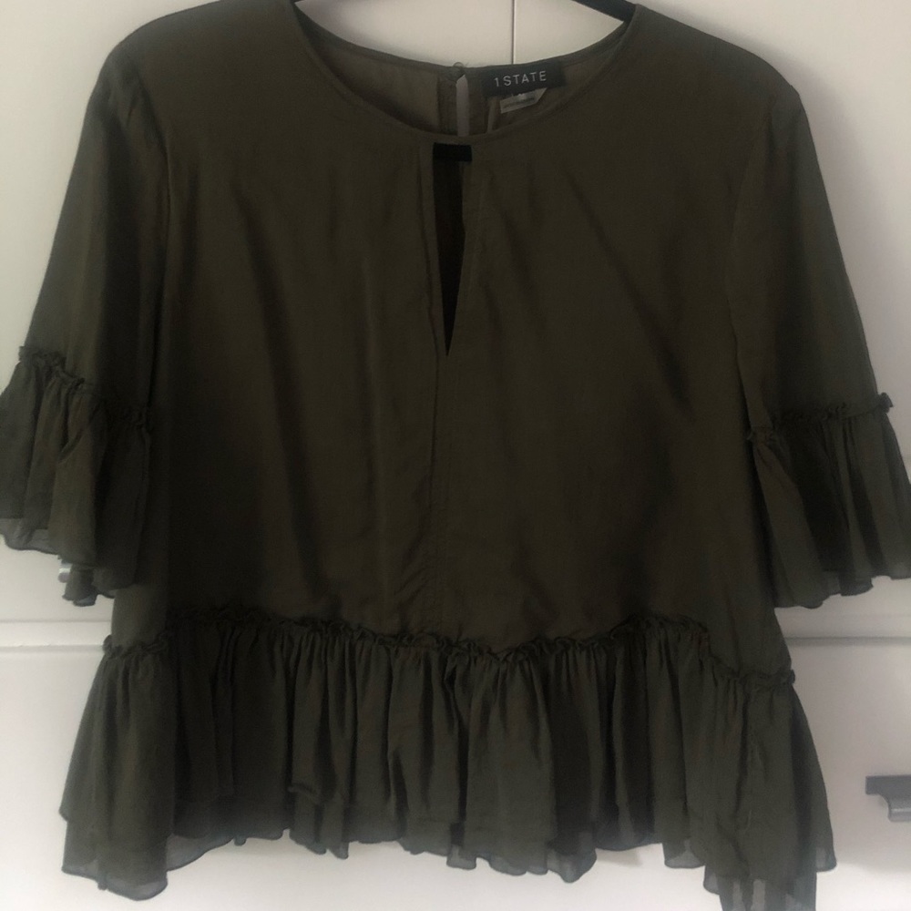 1 State Green Top - image 1